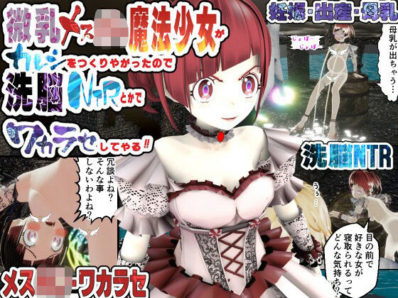 微乳メス◯キ魔法少女がカレシをつくりやがったので洗脳NTRとかでワカラセしてやる!d_395741