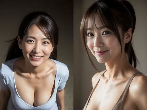 隣のお姉様・美熟女2本立てd_408563