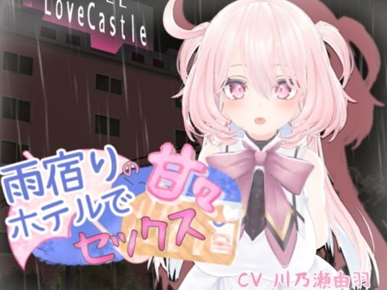雨宿りのホテルで甘々セックスd_410860