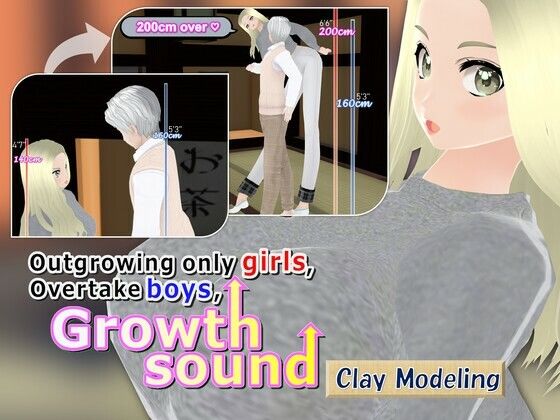 Outgrowing only girls, Overtake boys, Growth sound Clay Modeling Arcd_433298