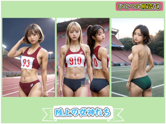 ひとつの願望(2)陸上の女神たちd_436099