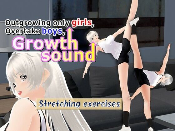 Outgrowing only girls, Overtake boys, Growth sound. Stretching exercises Arcd_447595