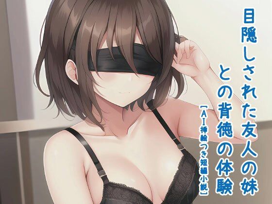 目隠しされた友人の妹との背徳の体験［AI挿絵つき短編小説］d_450548