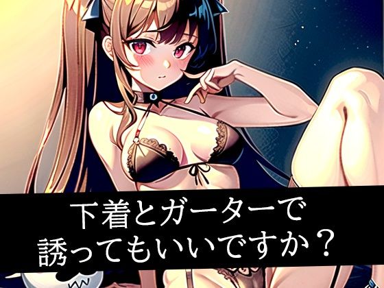 下着とガーターで誘ってもいいですか?d_495871
