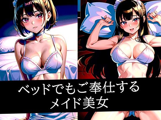 ベッドでもご奉仕するメイド美女d_509071