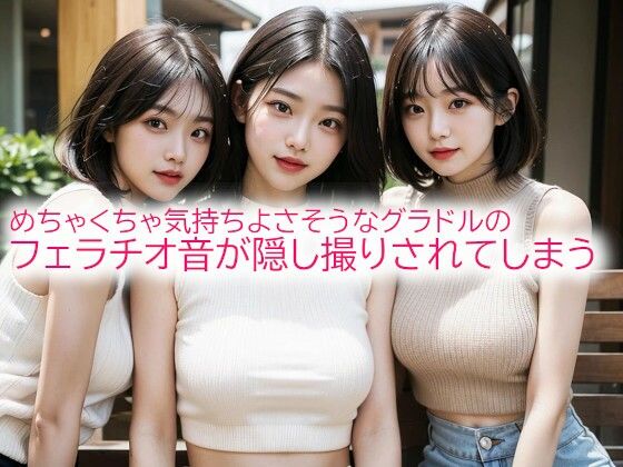 めちゃくちゃ気持ちよさそうなグラドルのフェラチオ音が隠し撮りされてしまうd_541417