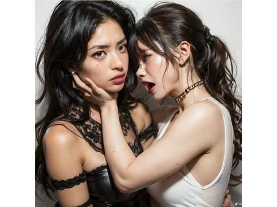 女の喧嘩キャットファイトAI動画 Catfight9d_441996