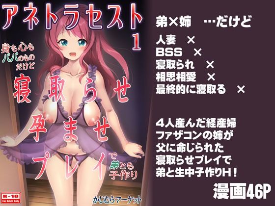 アネトラセスト 身も心もパパのものだけど寝取らせ孕ませプレイで弟とも子作りd_511266