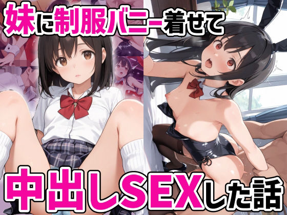 妹に制服バニー着せて中出しセックスした話d_517613