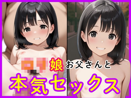 ロリ娘お父さんと本気セックスd_524616