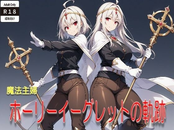 【AIイラストCG+SS】魔法主婦ホーリーイーグレットの軌跡d_601377