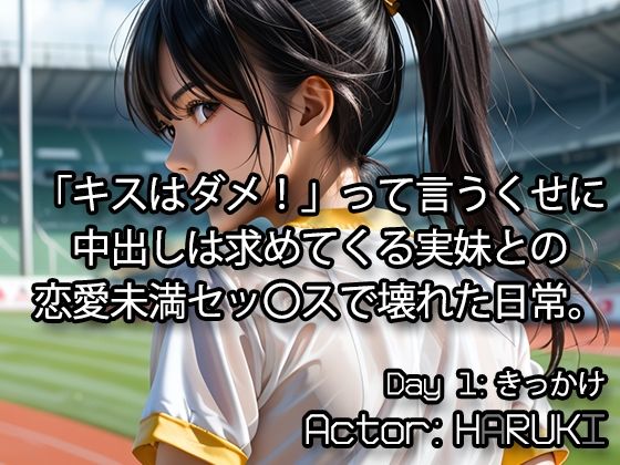 「キスはダメ！」って言うくせに、中出しは求めてくる実妹との恋愛未満セックスで壊れた日常。d_602712