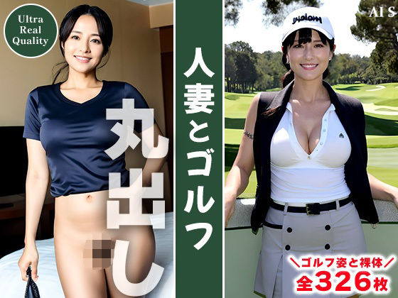 【全326枚】『人妻とゴルフ』爽やかな緑の中に映える彼女たちの魅力 -AIで描く究極の美女達-d_486167