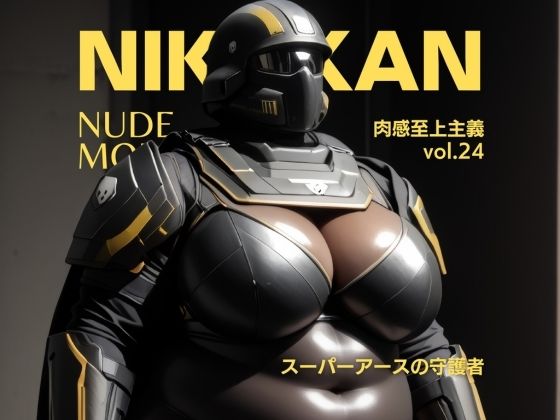 NIKUKAN NUDE MODEL_vol.24_ガチムチ体型_スーパーアースの守護者d_514012