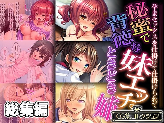 秘蜜で背徳な妹エッチ。ときどき姉 〜孕まセックスを仕掛けて仕掛けられて〜【CG集コレクション】d_524128