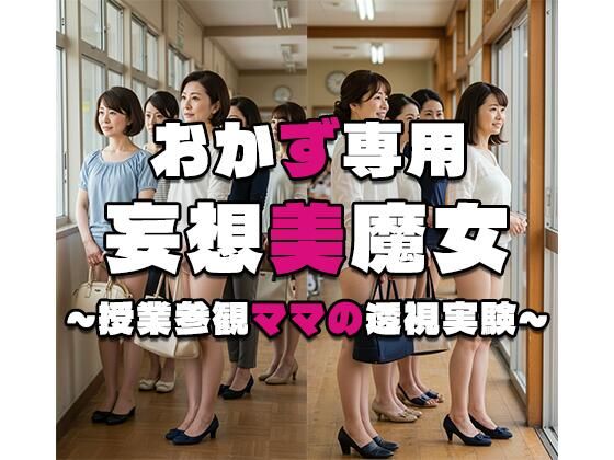 【おかず専用】妄想美魔女〜授業参観ママの透視実験1〜d_553801