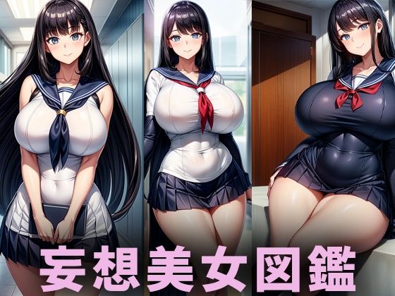 爆乳コスプレ美女【妄想イラスト美女図鑑vol.120】d_450335