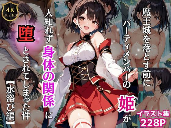 魔王城を落とす前にパーティーメンバーの姫が人知れず身体の関係に堕とされてしまった件d_459608