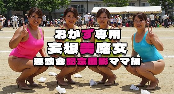 【おかず専用】妄想美魔女〜運動会記念撮影ママ編2〜d_526501