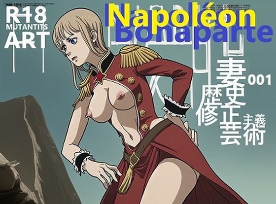 歴史修正主義芸術:ナポレオンの妻（ジョゼフィーヌ）をおっぱいまるみえにしました！d_535409