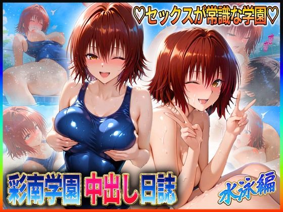 彩南学園の中出し日誌  水泳編  御〇涼子d_618700
