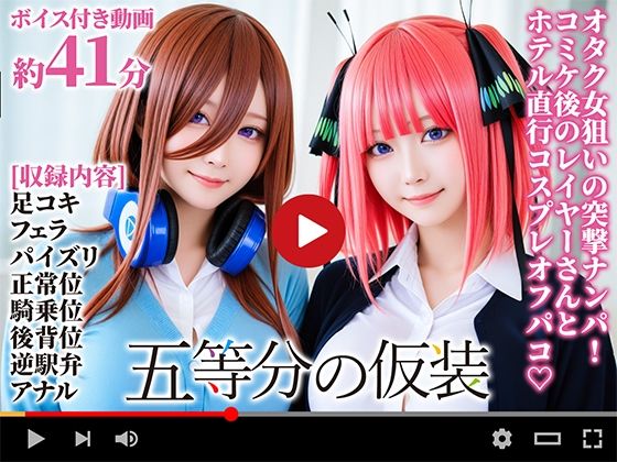 【動画】五等分の仮装d_669415