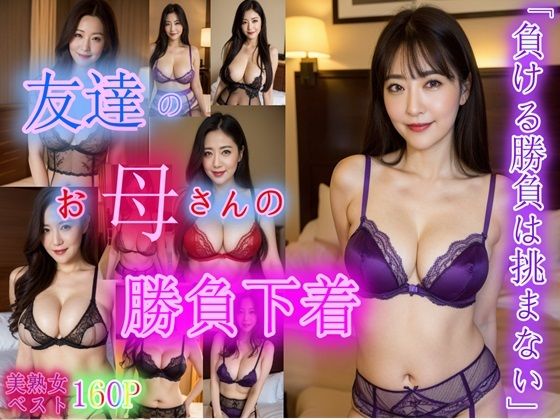 友達のお母さんの勝負下着d_334065