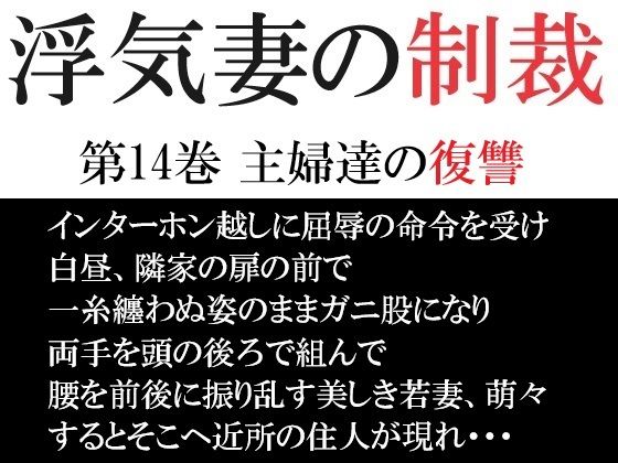 浮気妻の制裁 第14巻 主婦達の復讐d_499399