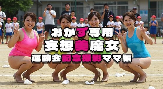 【おかず専用】妄想美魔女〜運動会記念撮影ママ編1〜d_526500