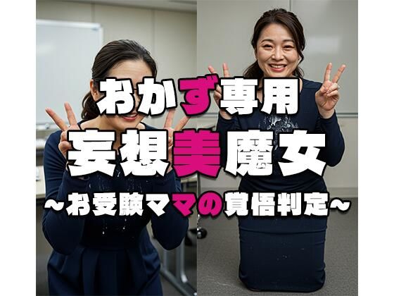 【おかず専用】妄想美魔女〜お受験ママの覚悟判定1〜d_548432