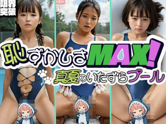 【動画】限界突破 恥ずかしさMAX!真夏のいたずらプールd_681773