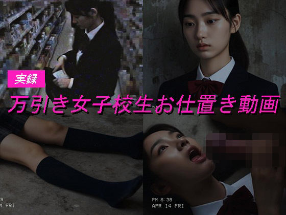 万引き女子校生のお仕置き謝罪動画 4d_683048