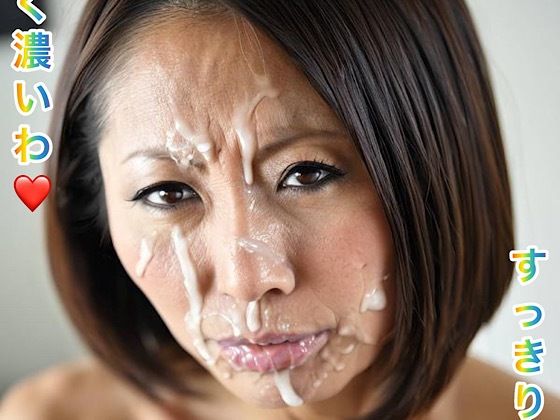 精◯を顔で浴びる人妻たち7d_586189