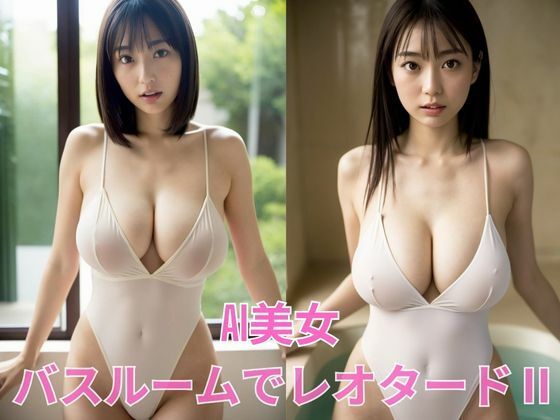 AI美女  バスルームでレオタードIId_647650