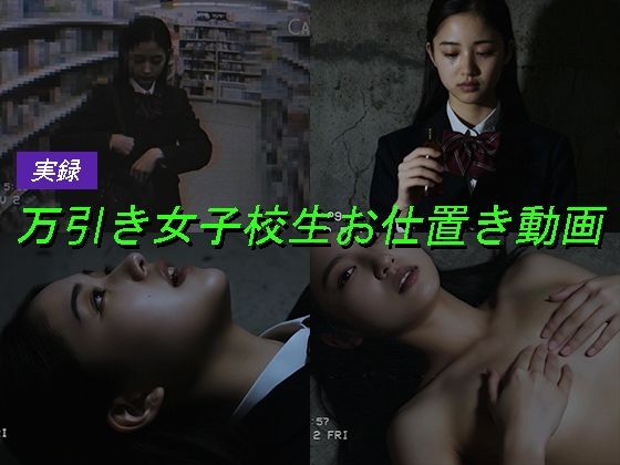 万引き女子校生のお仕置き謝罪動画 13d_695905