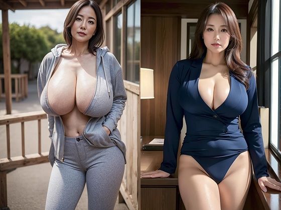 巨乳熟女いろいろd_500183