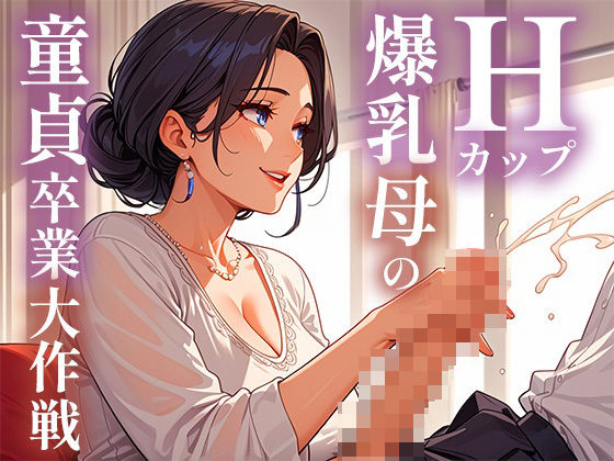 【効果音文字付き】Hカップ爆乳母の童貞卒業大作戦d_503033
