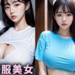 巨乳着衣美女【AIグラドル編集部vol.133】