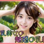 巨乳美女の魅惑の乳輪