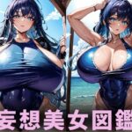 爆乳水着美女【妄想イラスト美女図鑑vol.82】