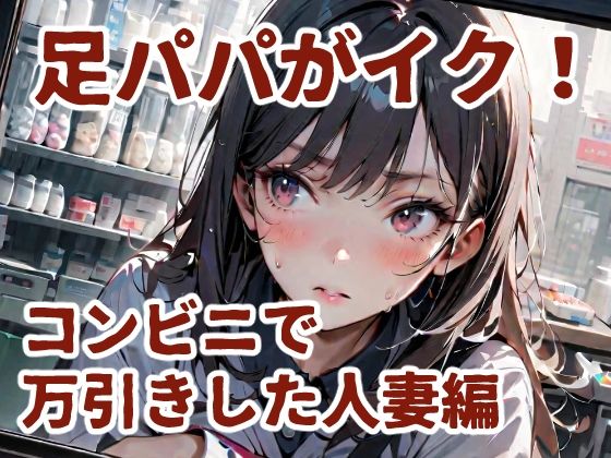足パパがイク! コンビニで万引きした人妻編d_681523