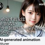 【35分HD】見つめ返す彼女はもう止まらない──胸チラ→制服SEX→室内フルコース→おそうじフェラぶっかけ