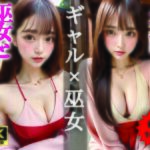 【AIグラビア写真集】ギャル×巫女100選 ＃88