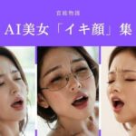 AI美女「イキ顔」集