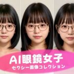AI眼鏡女子 セクシー画像コレクション