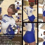 『理想の彼女を3DCGで作ります』から生まれたバーチャルアイドル「古館友梨（ふるだてゆり）」の女子バレーユニフォーム風写真集:Volley_Fighter_09