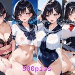 お母さんと制服デートするCG集