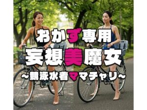 【おかず専用】妄想美魔女〜競泳水着ママチャリ2〜