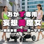 【おかず専用】妄想美魔女〜競泳水着ベビーカーママ1〜