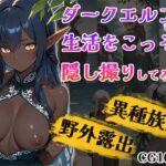 ダークエルフちゃん生活こっそり隠し撮り